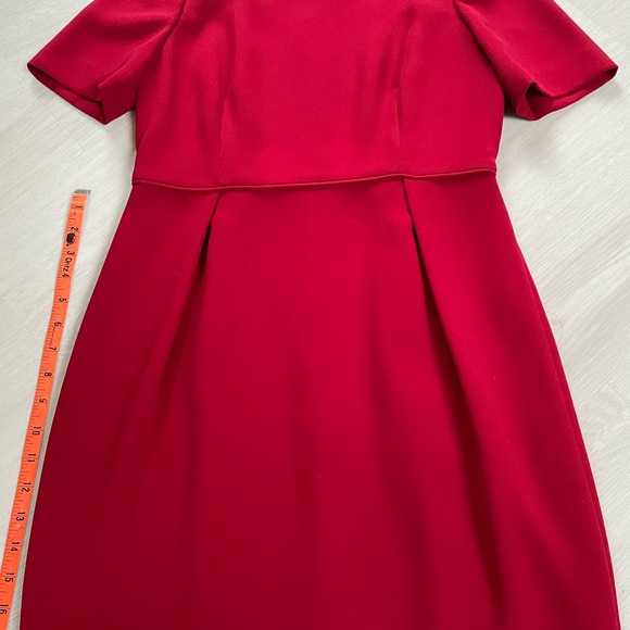 J. Crew Classic red dress, like new condition only worn once - Picture 7 of 13